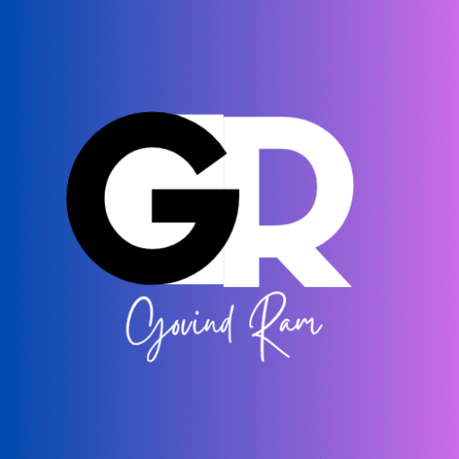 black white bold simple initials name logo